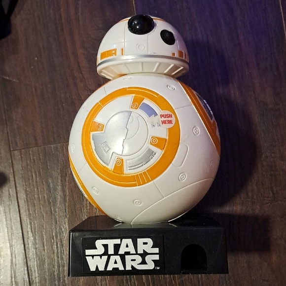 Star Wars BB-8 Action Figure White and Orange - Picture 1 of 4